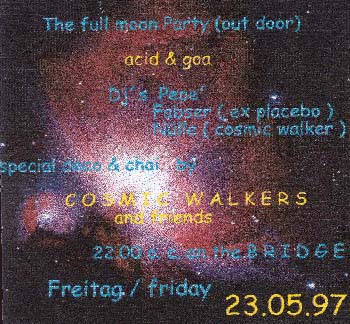 Flyer the full moon party